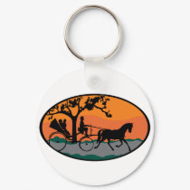 Horse and Carriage Ride keychains by alternateworlds Horse and Carriage Ride keychains