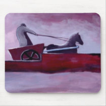 HORSE AND CART mousepads