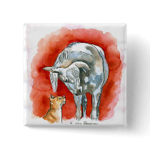 Horse and Cat buttons
