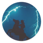 Horse and Cowboy Sticker