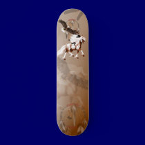 Horse and Eagle Skateboard