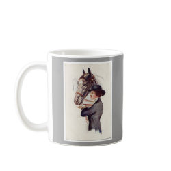 horse and lady 10 mug