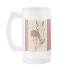 horse and lady 11 mug