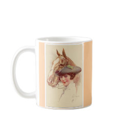 horse and lady 4 mug
