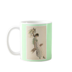 horse and lady 6 mug