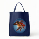Horse and Red Feathers Framed Bag