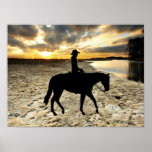 Horse and Rider Print