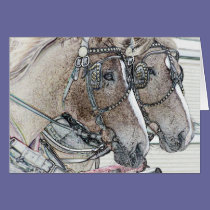 Horse Art 2010 2 cards