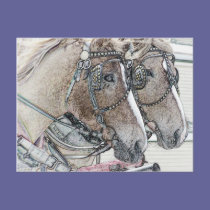 Horse Art 2010 2 postcards