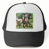 Horse Art APPALOOSA Eventing Trucker Hat