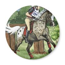 Horse Art APPALOOSA Eventing Magnets