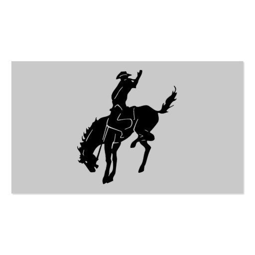 Horse At The Rodeo Business Card (front side)