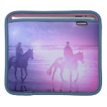 Horse Beach Walk iPad Case Sleeve For iPads