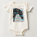 "Horse Breeds" Infant Creeper t-shirts