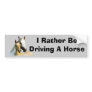 Horse Buddies Bumper Sticker