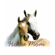 Horse Buddies Ladies T-Shirt