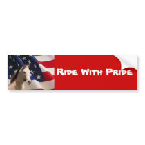 Horse Bumper Sticker American Flag bumper stickers by horsesense Horse Bumper Sticker American Flag bumper stickers