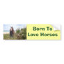 Horse Bumper Sticker Beach