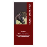 Horse business marketing custom rack card