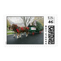Horse & Carriage Christmas Postage