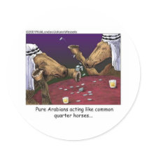 Horse Cartoon Gifts Tees & Collectibles stickers