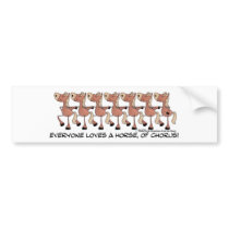 Horse Chorus Line bumper stickers