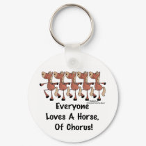 Horse Chorus Line keychains