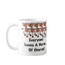 Horse Chorus Line Mug