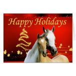 Horse Christmas Card
