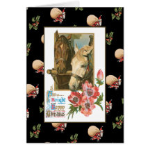 Horse Christmas Card