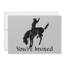 Horse Cowboy Invitation