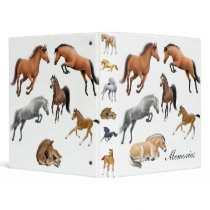 Horse Crazy Avery Binder