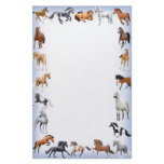 Horse Crazy Stationery Blue