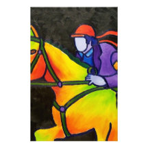 Horse Dashing Stationery