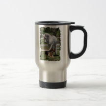 HORSE & DOG PLAY COFFEE MUGS