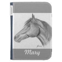 horse drawing caseable cases