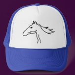 Horse Drawing Hat