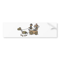 Horse Drawn Carriage For Weddings bumper stickers by TheBridalShop Horse Drawn Carriage For Weddings bumper stickers