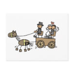 Horse Drawn Carriage For Weddings Post Cards