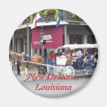 Horse Drawn Carriage Fridge Magnet