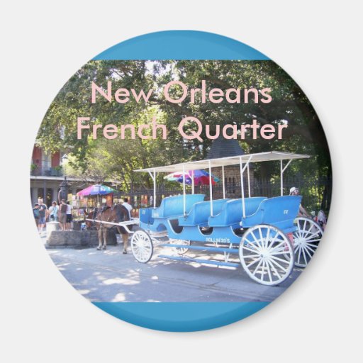 Horse Drawn Carriage Refrigerator Magnet