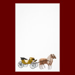 Horse Drawn Carriage Stationery stationery
