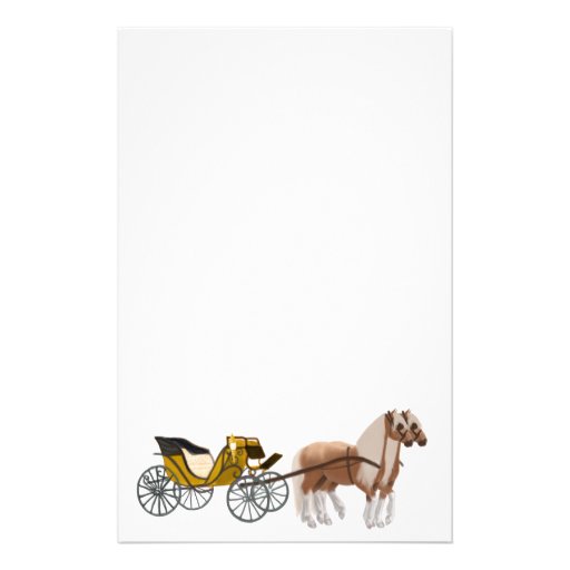 Horse Drawn Carriage Stationery