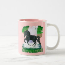 Horse Dreams Andalusian Horse Mug