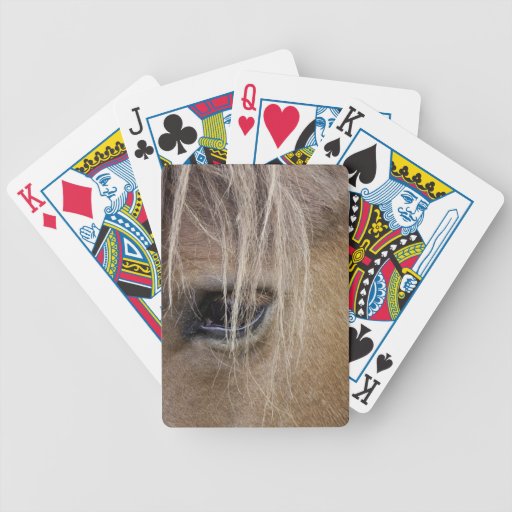 Horse eye Playing Cards