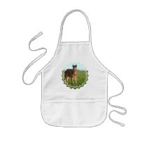 Horse Foal Children's Apron