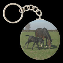 Horse & Foal keychains