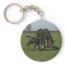 Horse & Foal Keychain