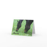 Horse Friends Photography Thank You Card Horse Friends Photography Thank You Card