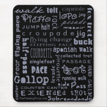 Horse Gaits mousepads